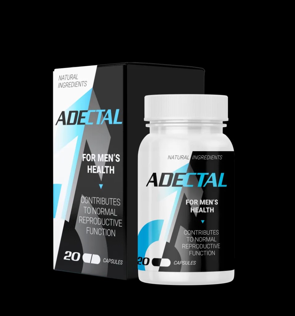 Adectal — complemento alimenticio con ingredientes naturales para la salud masculina